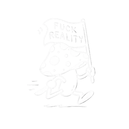 Patch thermocollant Fuck reality, phases lunaires et montagne, pour gear de trail