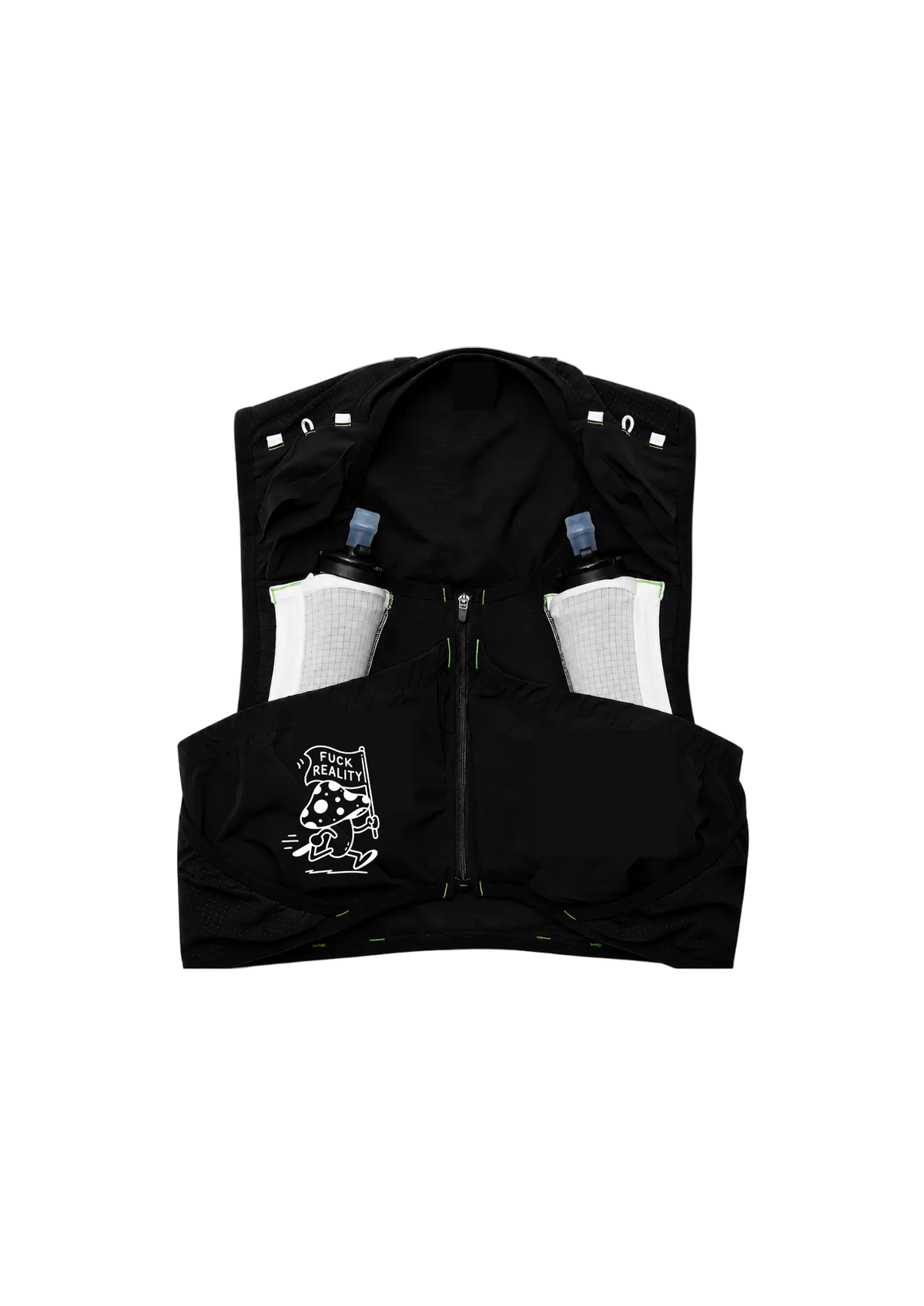 Patch thermocollant Fuck reality, phases lunaires et montagne, pour gear de trail